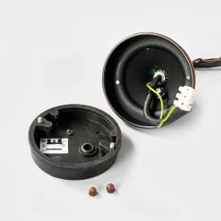 Lindby Lamina utendørs pendellampe, Ø 18 cm, lykt, E27 Clearance