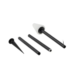 Lindby LED jordspydlys Selinda, svart, høyde 100 cm