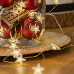 Lindby LED lyskaster Motje, stjerner, 30 lys, 320 cm, IP20 Best