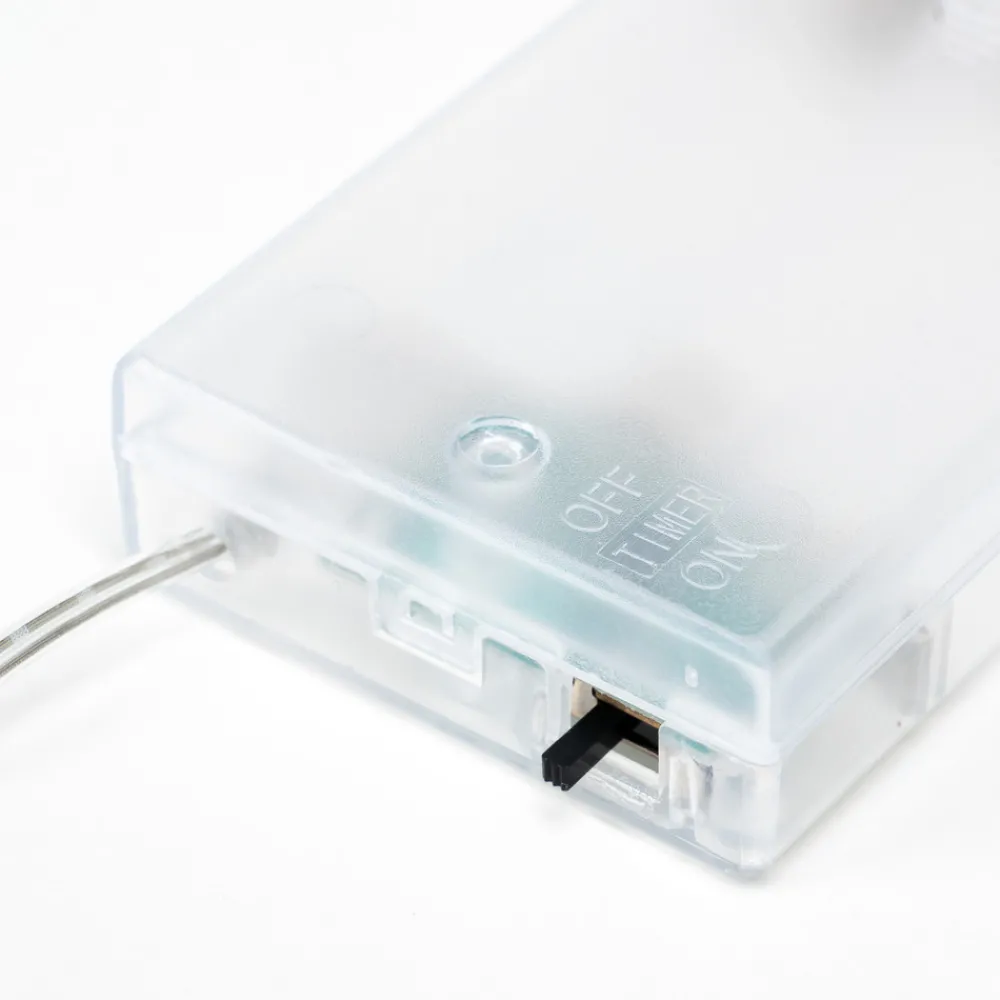 Lindby LED lyskaster Motje, stjerner, 30 lys, 320 cm, IP20 Best