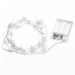 Lindby LED lyskaster Motje, stjerner, 30 lys, 320 cm, IP20 Best