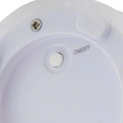 Lindby LED oppladbar blomstervase Florista, RGB, IP54, Ø 12cm, hvit Hot