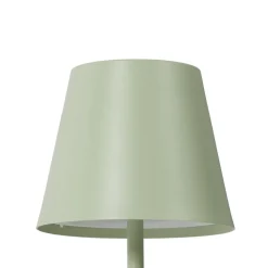 Lindby LED oppladbar bordlampe Janea CUBE, grønn, metall| Dekorasjonsbelysning|Led-Utendørs