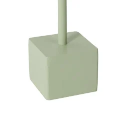 Lindby LED oppladbar bordlampe Janea CUBE, grønn, metall| Dekorasjonsbelysning|Led-Utendørs