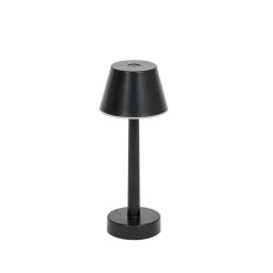 Lindby LED oppladbar lampe Gaja, svart, USB, IP44, RGBW, dimbar. Outlet