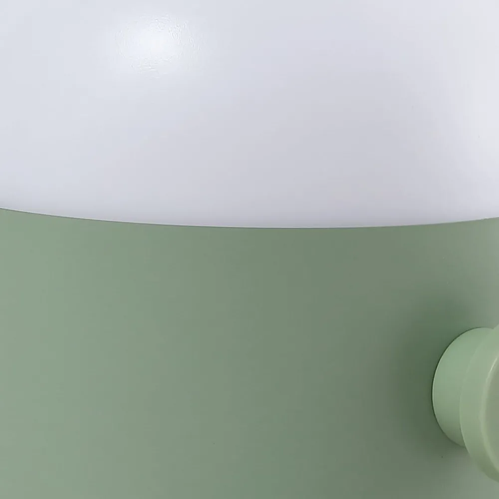 Lindby LED oppladbar utendørs bordlampe Isaline, grønn, dimbar| Dekorasjonsbelysning