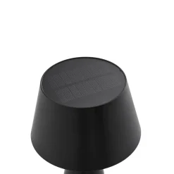 Lindby LED solcellelampe Lirinor svart plast 13 cm Online