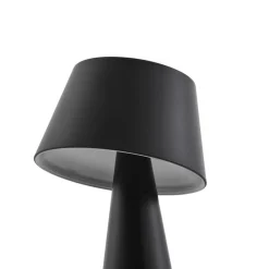 Lindby LED solcellelampe Lirinor svart plast 13 cm Online