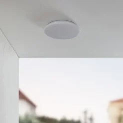 Lindby LED taklampe Astera, hvit, 3000 K, Ø 33 cm| Taklamper Utendørs