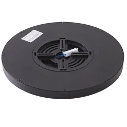 Lindby LED taklampe Pravin, Ø 40 cm, 3000 K, svart