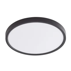 Lindby LED taklampe Pravin, Ø 40 cm, CCT, svart| Design- Og Hotellbelysning|Led-Innendørs