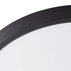 Lindby LED taklampe Pravin, Ø 30 cm, dimbar, svart| Design- Og Hotellbelysning|Led-Innendørs