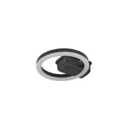 Lindby LED utendørs taklampe Finian, Ø 22 cm, CCT, dimbar