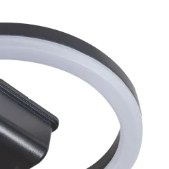 Lindby LED utendørs taklampe Finian, Ø 22 cm, CCT, dimbar