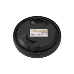 Lindby LED utendørs taklampe Niniel, svart, Ø 25 cm Outlet