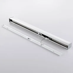 Lindby LED-baderomslampe Klea, 90 cm, krom, metall, IP44| Vegglamper