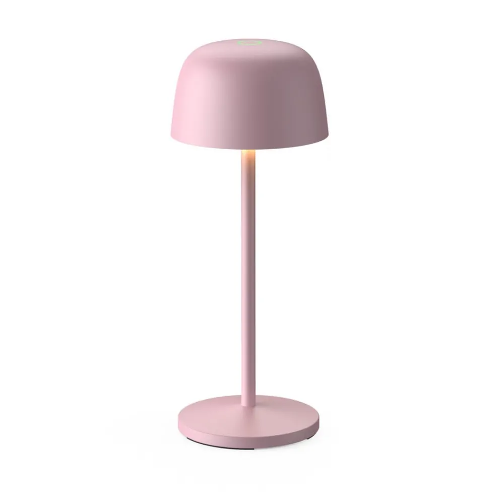 Lindby LED-bordlampe Arietty, rosa, dimbar, IP54| Dekorasjonsbelysning|Kommersiell Utebelysning