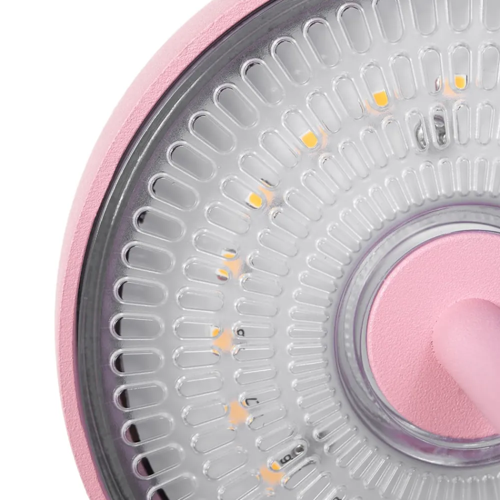 Lindby LED-bordlampe Arietty, rosa, dimbar, IP54| Dekorasjonsbelysning|Kommersiell Utebelysning