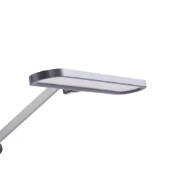 Lindby LED-bordlampe Elvir, grå, aluminium, høyde 53 cm, CCT Best