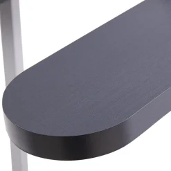 Lindby LED-bordlampe Elvir, grå, aluminium, høyde 53 cm, CCT Best