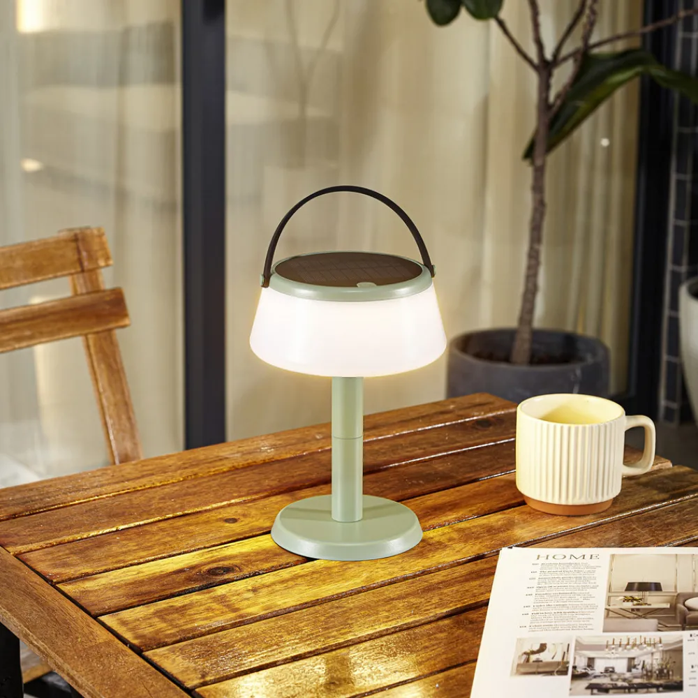 Lindby LED-bordlampe Mikkel, grønn, dimbar Sale