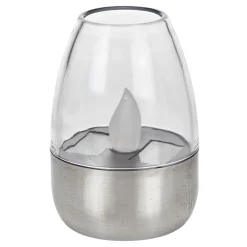 Lindby LED-bordlampe Pedas, sett med 10 stk, grå Online