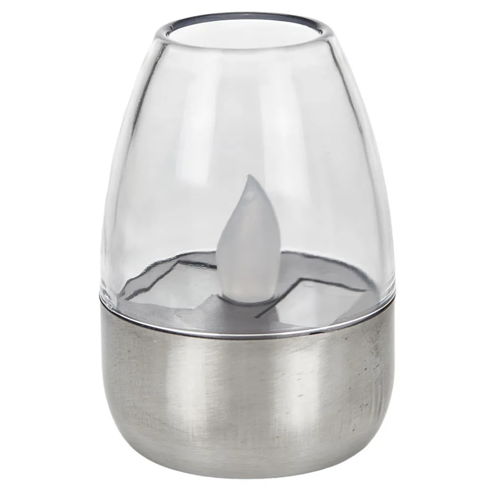 Lindby LED-bordlampe Pedas, sett med 10 stk, grå Online