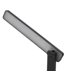 Lindby LED-bordlampe Rylas, svart, USB, CCT Online