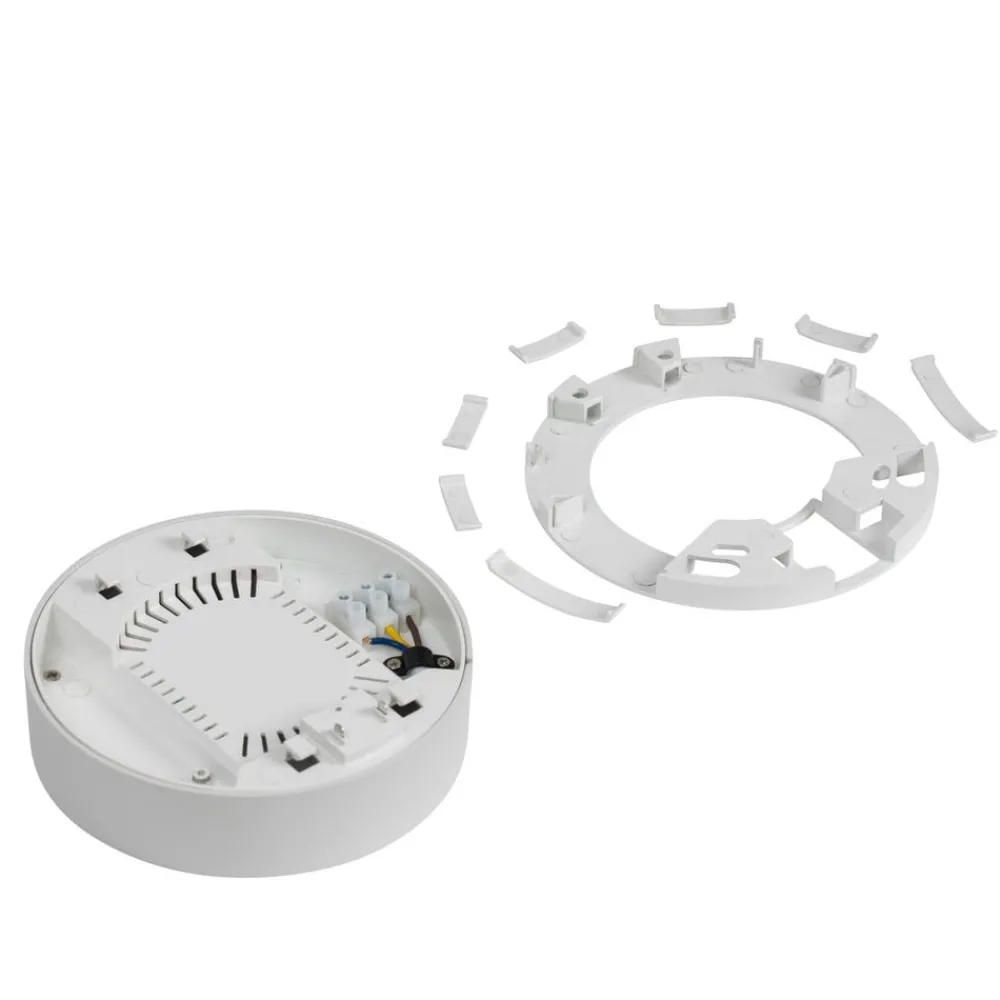 Lindby LED-driver Lumaro, hvit, Ø 13 cm, 100W| Elektromateriell|Tilbehør