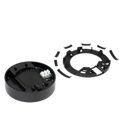 Lindby LED-driver Lumaro, svart, Ø 13 cm, 100W Clearance