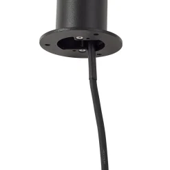 Lindby LED-gatelampe Luzian, høyde 80 cm, svart, jordspyd| Utespotter|Gatebelysning, Pullert Belysning