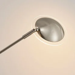 Lindby LED-gulvlampe Anea, 168 cm, 3 lyskilder, nikkelfarget Hot