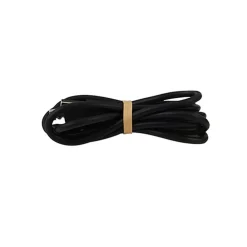 Lindby LED-gulvlampe Isason, svart, aluminium, Ø 11 cm Discount