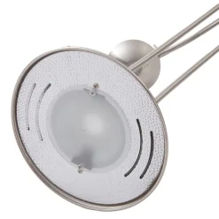 Lindby LED-gulvlampe Josefin, nikkel, leselampe, dimbar| Gulvlamper