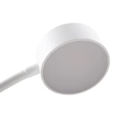 Lindby LED-gulvlampe Maori, hvit, metall, CCT, dimbar| Kontorbelysning|Led-Innendørs