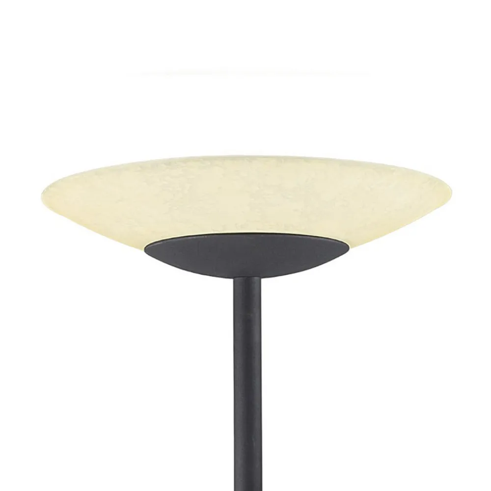 Lindby LED-gulvlampe Ragna, leselampe, svart, dimbar Sale