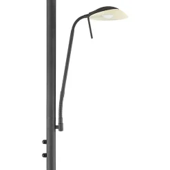 Lindby LED-gulvlampe Ragna, leselampe, svart, dimbar Sale