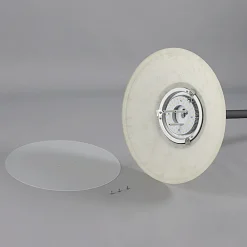 Lindby LED-gulvlampe Ragna, leselampe, svart, dimbar Sale