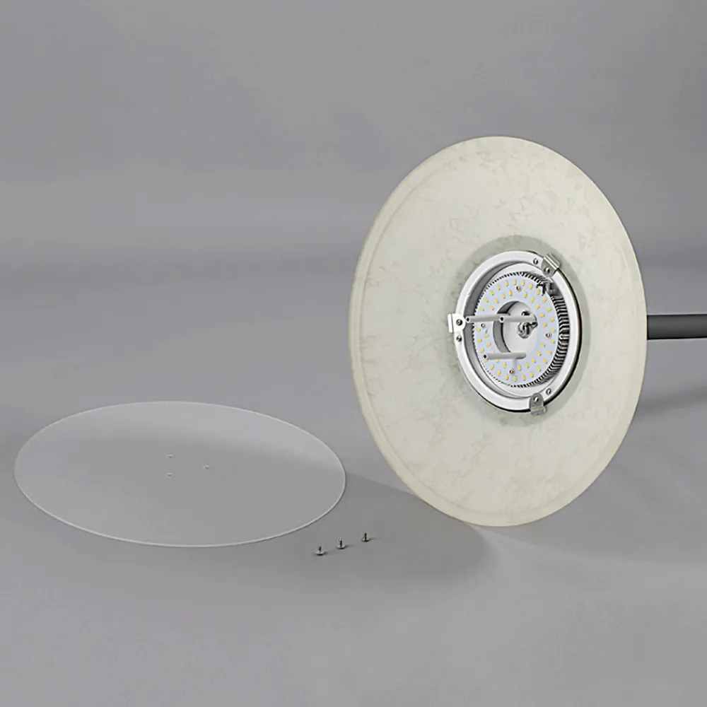 Lindby LED-gulvlampe Ragna, leselampe, svart, dimbar Sale