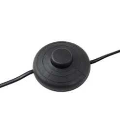 Lindby LED-gulvlampe Spiraali, grå, tre, høyde 133 cm| Gulvlamper