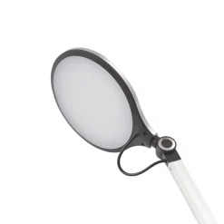 Lindby LED-klemmelampe Nyxaris, sølv, metall, CCT, 52 cm Online