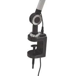 Lindby LED-klemmelampe Nyxaris, sølv, metall, CCT, 52 cm Online