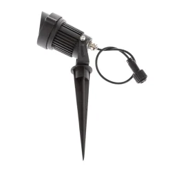 Lindby LED-lampe med jordspyd Malida, sett med 3, svart| Kommersiell Utebelysning|Led-Utendørs