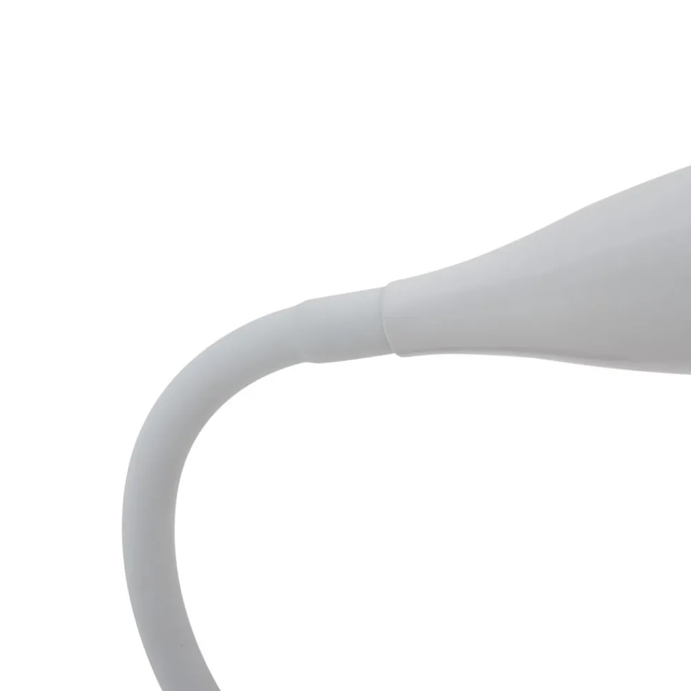 Lindby LED-leselampe Zayna, hvit, plast, dimbar| Led-Innendørs|Vegglamper