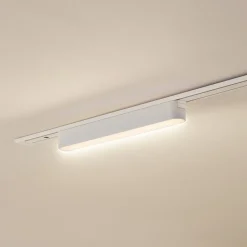 Lindby LED-list 48 V Lumaro, hvit, 10W, plast, dimbar| Skinnesystem