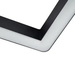 Lindby LED-list 48V Lumaro, svart, L-formet, dimbar