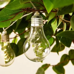 Lindby LED-lyslenke Lampini, 200 cm, svart, IP44| Dekorasjonsbelysning|Terrassebelysning