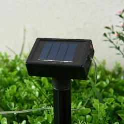 Lindby LED-lyslenke Lampini, 200 cm, svart, IP44| Dekorasjonsbelysning|Terrassebelysning