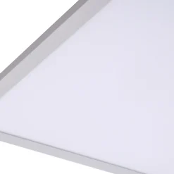 Lindby LED-panel Enhife, hvit, 40 x 40 cm, metall, 4 000 K