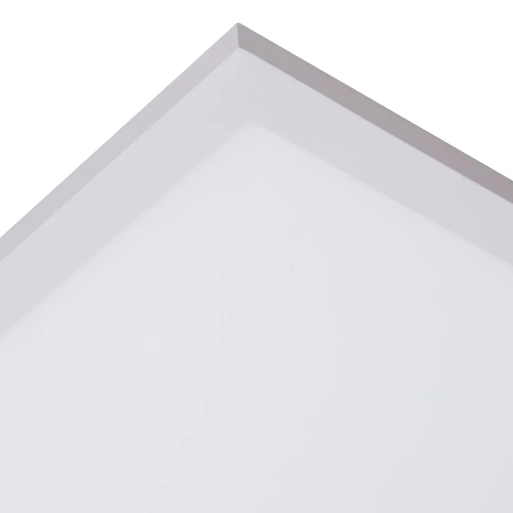 Lindby LED-panel Lamin, hvit, 80 cm, CCT, dimbar, fjernkontroll| Butikkbelysning|Design- Og Hotellbelysning